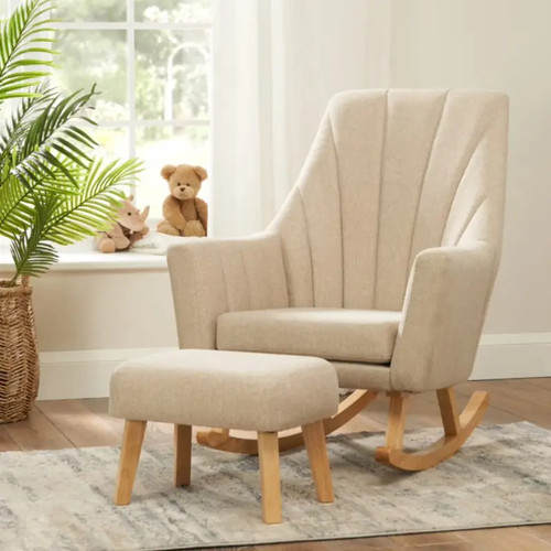 Nursery rocking chair with - nursery,