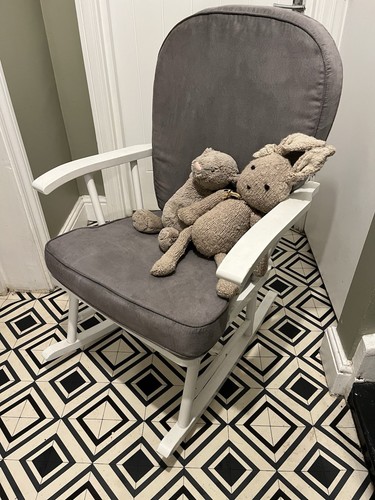 Nursery rocking chair - rocking, feeding