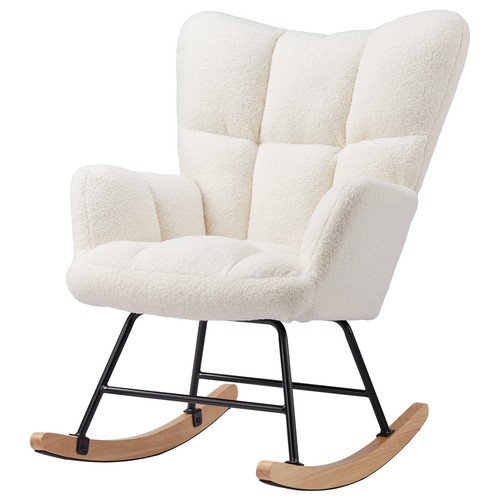 Rocking chair nursery - nursery,, modern