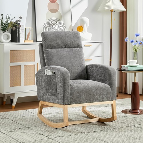 Nursery glider rocking chair - rocking,