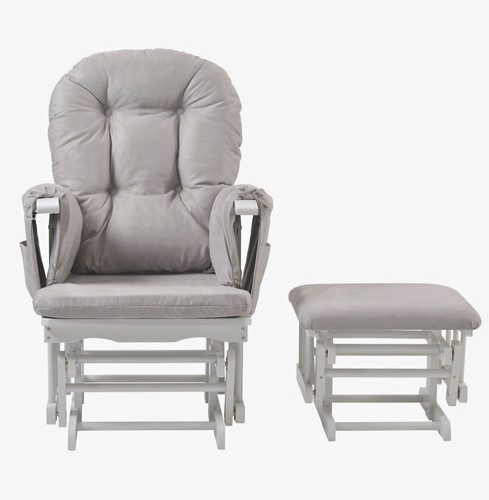 Grey padded rocking chair - padded, kub