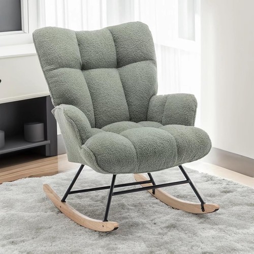 Rocking chair nursery teddy - rocking,