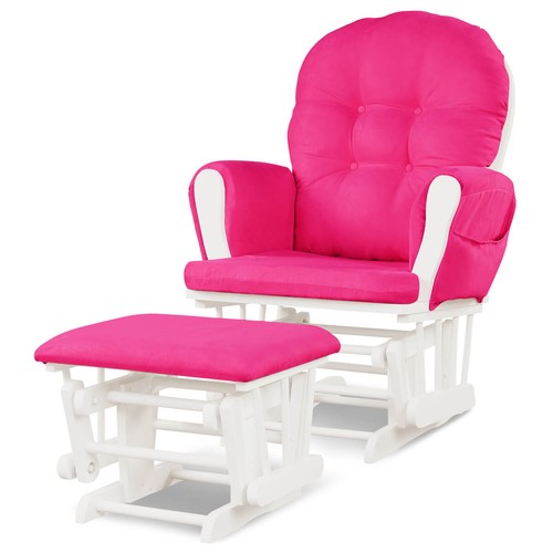 Costway glider and ottoman - and,