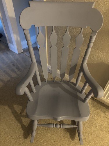 Wooden rocking chair - wooden, chair.