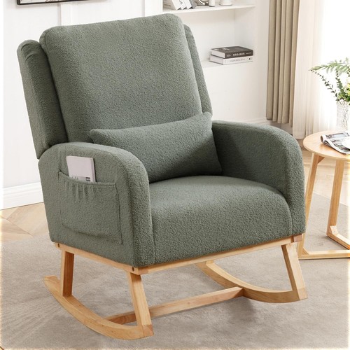 Rocking chair nursery teddy - rocking,